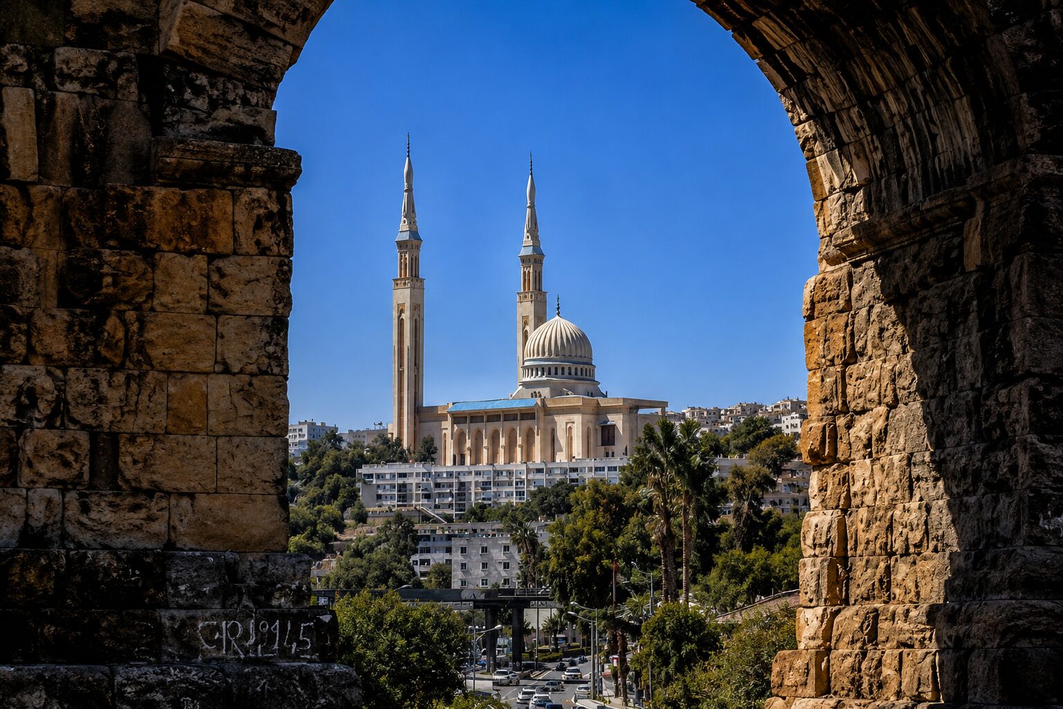 Mosquée Emir Abdelkader à Constantine en Algérie