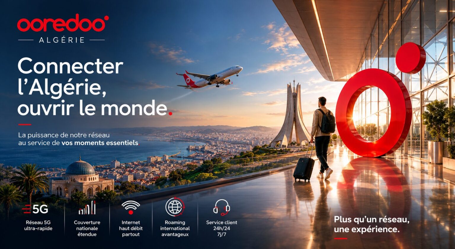 Ooredoo Algérie : plus qu’un réseau, une expérience connectée