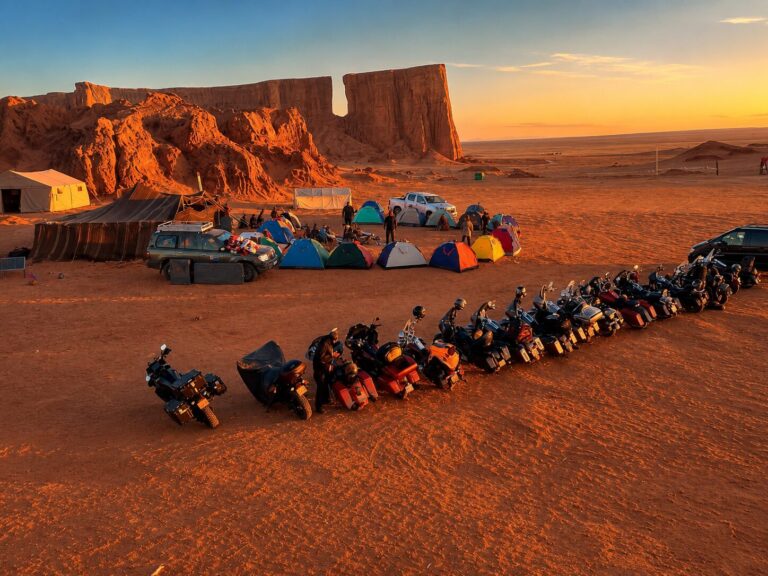 bivouac harley davidson sahara algerie djanet.jpg Algeria H.O.G.® Tour 2026 : le premier rallye moto Harley-Davidson de 1 580 km entre Alger et Ghardaïa