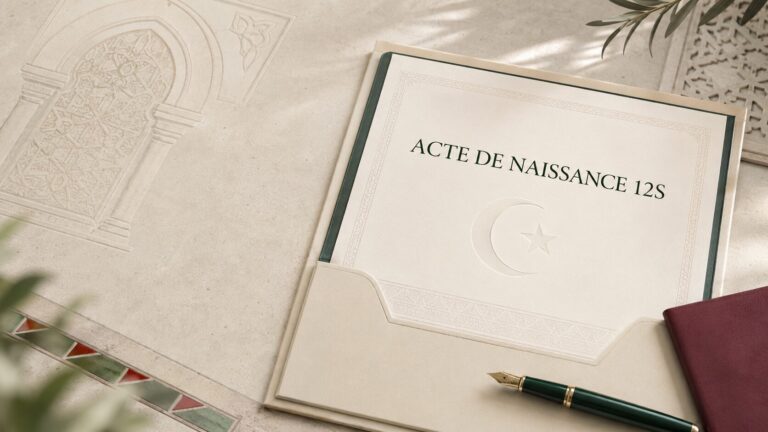 acte naissance 12s algerie demande en ligne Acte de naissance 12S Algérie: demande en ligne depuis l’étranger, documents et procédure complète